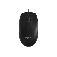 罗技(Logitech) B100全尺寸有线鼠标 家用商务轻音办公笔记本便携鼠标易安装人体工学设计