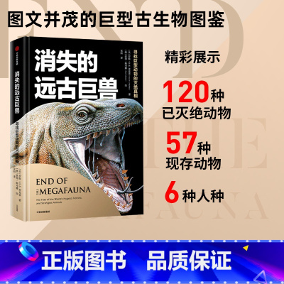 [正版]消失的远古巨兽 寻找巨型动物的灭绝真相 罗斯DE麦克菲等著 图文并茂的巨型古生物图鉴 已灭绝动物+现存动物+