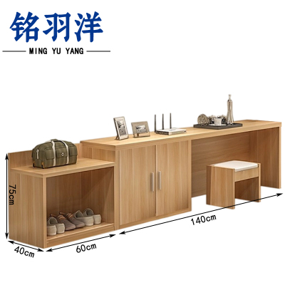 铭羽洋写字台行李架2m(含凳)组