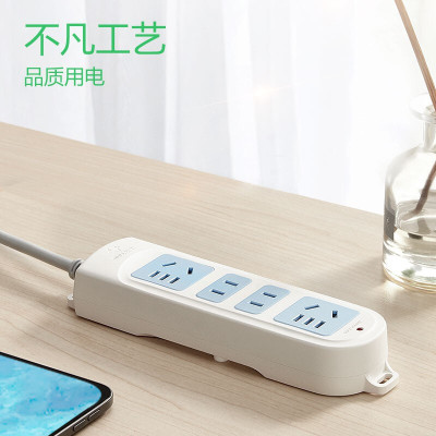 公牛 新国标插座/接线板 GN-101 4位无开关 1.8米