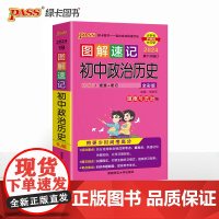 24版图解速记 初中政治历史 人教版基础知识点汇总梳理背记手册大全七年级初一二三中考复习口袋书