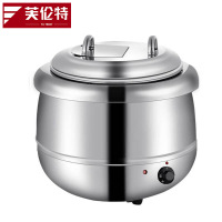 芙伦特 厨房保温售饭机暖汤煲 暖粥桶保温汤桶 不锈钢鼓形电热暖汤煲保温餐炉 FLT-GT-DRNTL-13