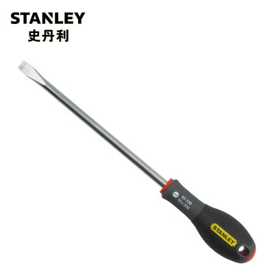 STANLEY/史丹利 三色柄一字螺丝批 65-139-14 10×200mm 1支