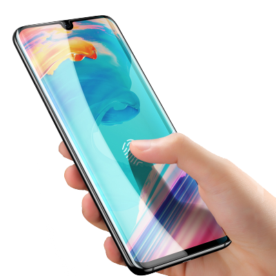 可波 华为P30pro钢化膜p40pro全屏覆盖华为p30手机防偷窥膜全包mate30pro曲面高清膜防摔蓝光膜 P30高清钢化膜
