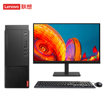 联想商用台式机 启天M455[WIN11专业版]I5-12500 16G 1T+256GSSD 定制/27英寸显示器