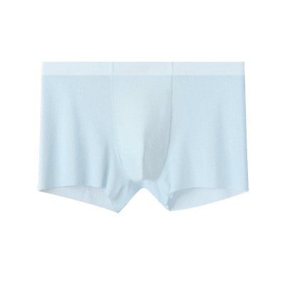 高支透明无痕男士内裤品牌供货工厂贴牌定制男生内裤冰丝内裤头