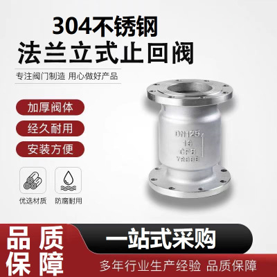 中锦科技 不锈钢旋启式止回阀DN65 [2.5寸]304材质 台
