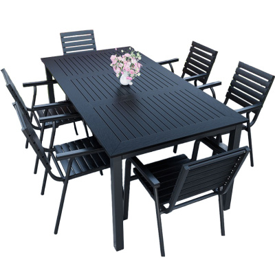 依韵珂户外桌椅1800*900mm+6把椅子套