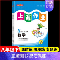 八年级 下册数学 小学通用 [正版]2024钟书金牌上海作业四年级上册数学五年级六年级一二三年级七八九年级上册下册语文英