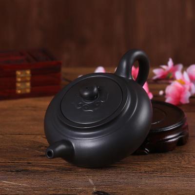 家柏饰(CORATED)手工紫砂壶朱泥西施壶过滤小泡茶壶陶瓷花茶壶冲罐壶