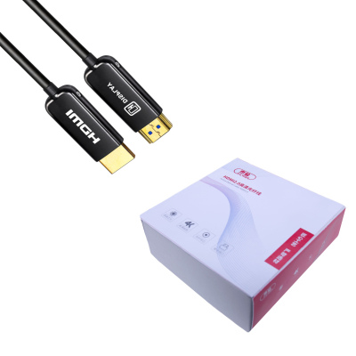 杰储(GCHUL) SP50 50米 光纤HDMI线 (计价单位:根) 黑色