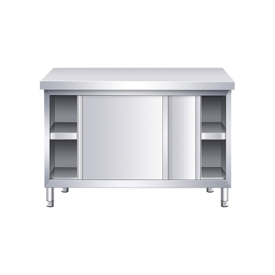钰春鹏 不锈钢橱柜单通工作台 1000*600*800mm /1台