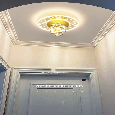 古达北欧轻奢走廊过道吸顶灯现代简约满天星入户玄关阳台楼梯灯具