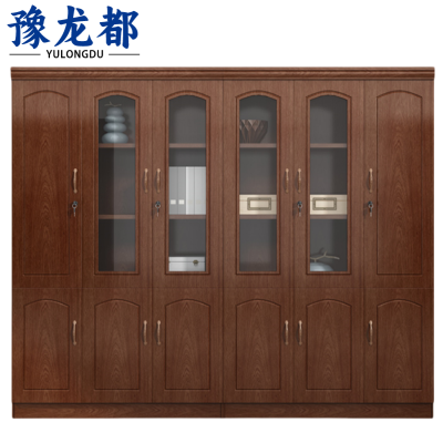 豫龙都 办公书柜 六门 台