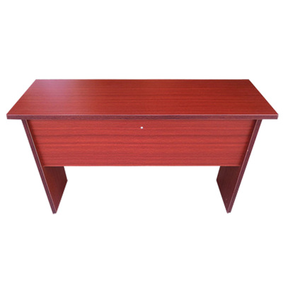 阿拉贡会议桌双人条桌培训移动小型长方形桌现代简约条形桌1.8米免漆板红胡桃