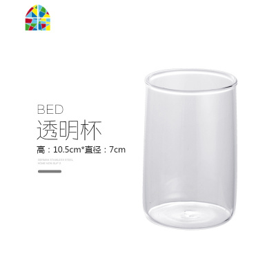 耐热凉水壶玻璃高温防爆家用大容量水瓶凉白开水杯茶壶套装冷水壶 FENGHOU [小号1L]冷热两用壶