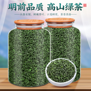 2025新茶日照高山绿茶云雾茶绿茶炒青茶毛尖茶浓香型茶叶散装500g