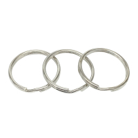 红鲸鱼 铁制镀镍钥匙环 钥匙圈(外径15mm)1个