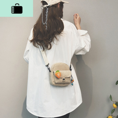网红小包包女2020流行新款韩版百搭ulzzang斜挎包森系复古单肩包NEW LAKE女斜挎包