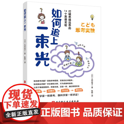 如何追上一束光 给孩子的思想实验书 不一样的哲学启蒙 不一样的思维训练 像哲学家一样思考 像科学家一样求证 儿童思维
