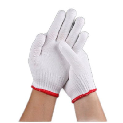 铁冠/白色尼龙线劳动手套/TGST-15/双