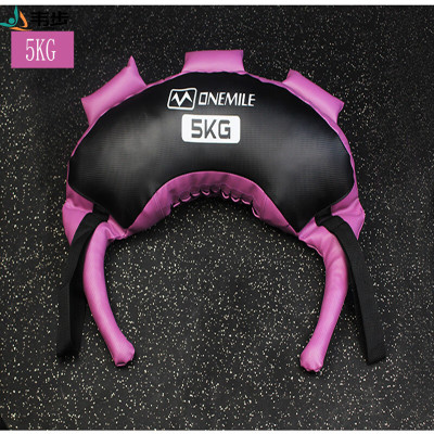 韦步保加利亚健身牛角包沙袋负重私教训练袋力量深蹲套装