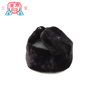 三宝 布面剪绒防寒帽 LS-FH02 61#