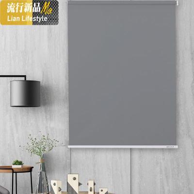 定制百叶窗帘全遮光卷帘卧室办公室阳台厨房卫生间防水升降手拉 三维工匠