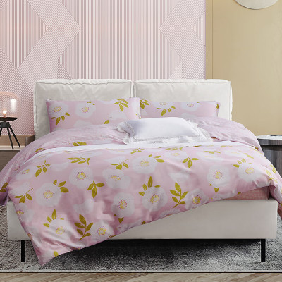 水星家纺全棉印花四件套