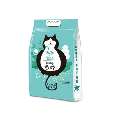 膨润土猫砂10公斤结团吸水无尘猫砂20斤10kg猫咪用品