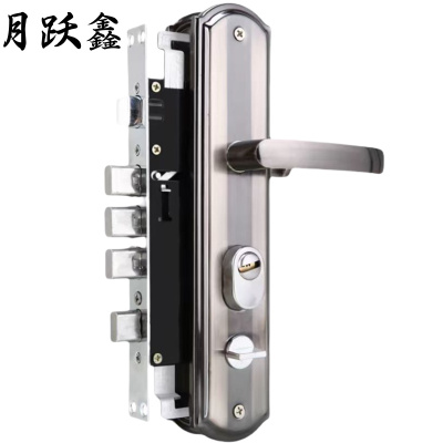 月跃鑫 防盗门锁 门把手 双活 件