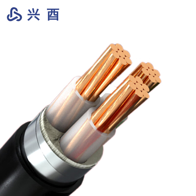 兴酉 铠装电力电缆线铜芯电缆 YJV22-3*70 米