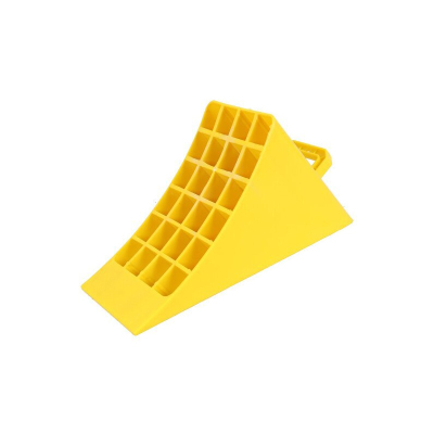 翌嘉YJ4121907塑料止退器塑料止滑器停车斜坡垫三角木阻车器 450*250*200mm