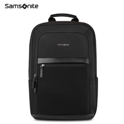 新秀丽(samsonite) 男士双肩包 轻盈简约休闲多功能 664*09127 黑色