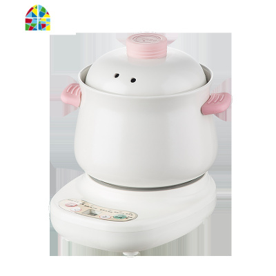 小炖锅 电炖盅燕窝 隔水炖全自动家用 煲汤宝宝煮粥迷你1-2人 FENGHOU 1.2升温馨蓝加隔水炖送三件套