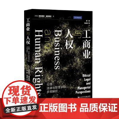 工商业与人权 伦理 法律与管理学的多维解析 弗洛里安·维特斯坦 著 理论法学
