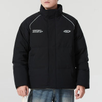 斯凯奇(SKECHERS)男装女装新款情侣款羽绒服户外防寒保暖立领外套P424U041-0018 ZP