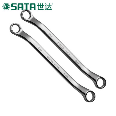 世达(SATA)全抛光双梅花扳手 双头梅花扳手 22x24mm 42209 1把(2把起订)