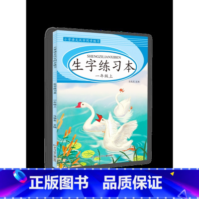 小学语文生字练习本(一年级上) [正版]小学生一年级二年级三年级课堂生字练习作业本子练字本课堂同步练