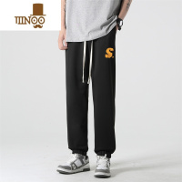 YANXUSTA RAITA国潮融化星标裤子男女运动休闲长裤百搭束脚卫裤潮
