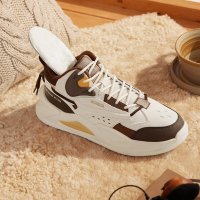 361°加绒男鞋运动鞋冬季新款休闲保暖鞋二棉鞋厚底加毛高帮板鞋男