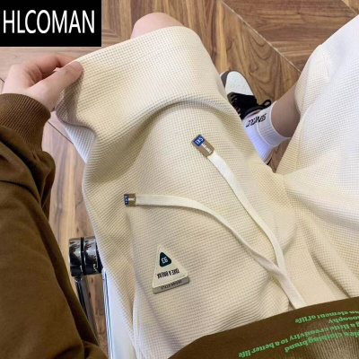 HLCOMAN短裤男夏季百搭休闲2025新款五分裤半袖男款潮流简约