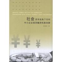 正版新书]社会资本视角下农村中小企业信贷融资机制创新林丽琼97