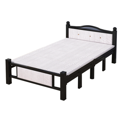 臻远 ZY-ZDC-11 简易行军床折叠床午休行军床黑色办公午休床 黑色 1.2米宽