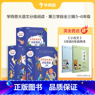 第3学段全套 [正版]大语文分级阅读第三学段第一二三辑共22册 小学语文课外阅读呼兰河传 城南旧事 地心游记 鲁滨孙漂流