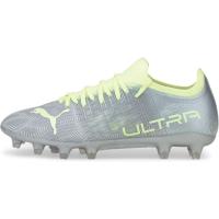 彪马(Puma)女款超轻速战足球鞋女子专业运动场抓地钉鞋银色户外竞