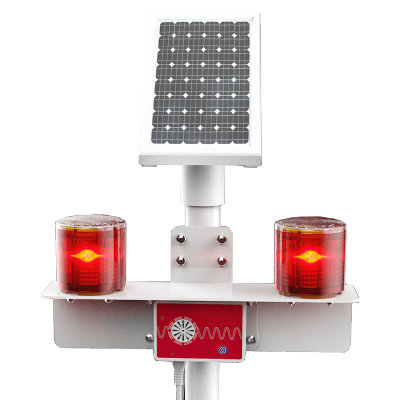 宝富睿光电 BFLG4868 IP67 太阳能警示灯(计量单位:套)红色