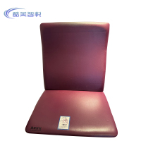 酷美智悦 等候椅皮垫深红色 KM-XS524 块