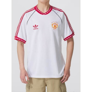 阿迪达斯 三叶草短袖男装新款足球 运动透气休闲T恤 JF0376 C