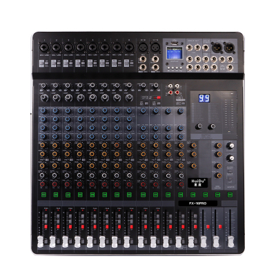 惠度(HuiDu)16路输入两编组输出模拟调音台 FX-16PRO(销售单位:台)